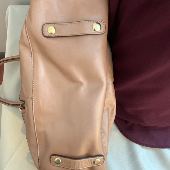 Coach Ashley Metallic Leather Satchel – Rose Gold | Style #F15445 - Picture 8 of 13